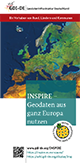 Deckblatt des Informationsflyers zur INSPIRE-Richtlinie