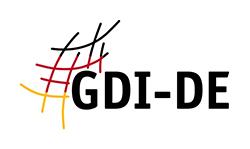 Logo der GDI-DE, bitte beachten Sie die Nutzungsbedinungen